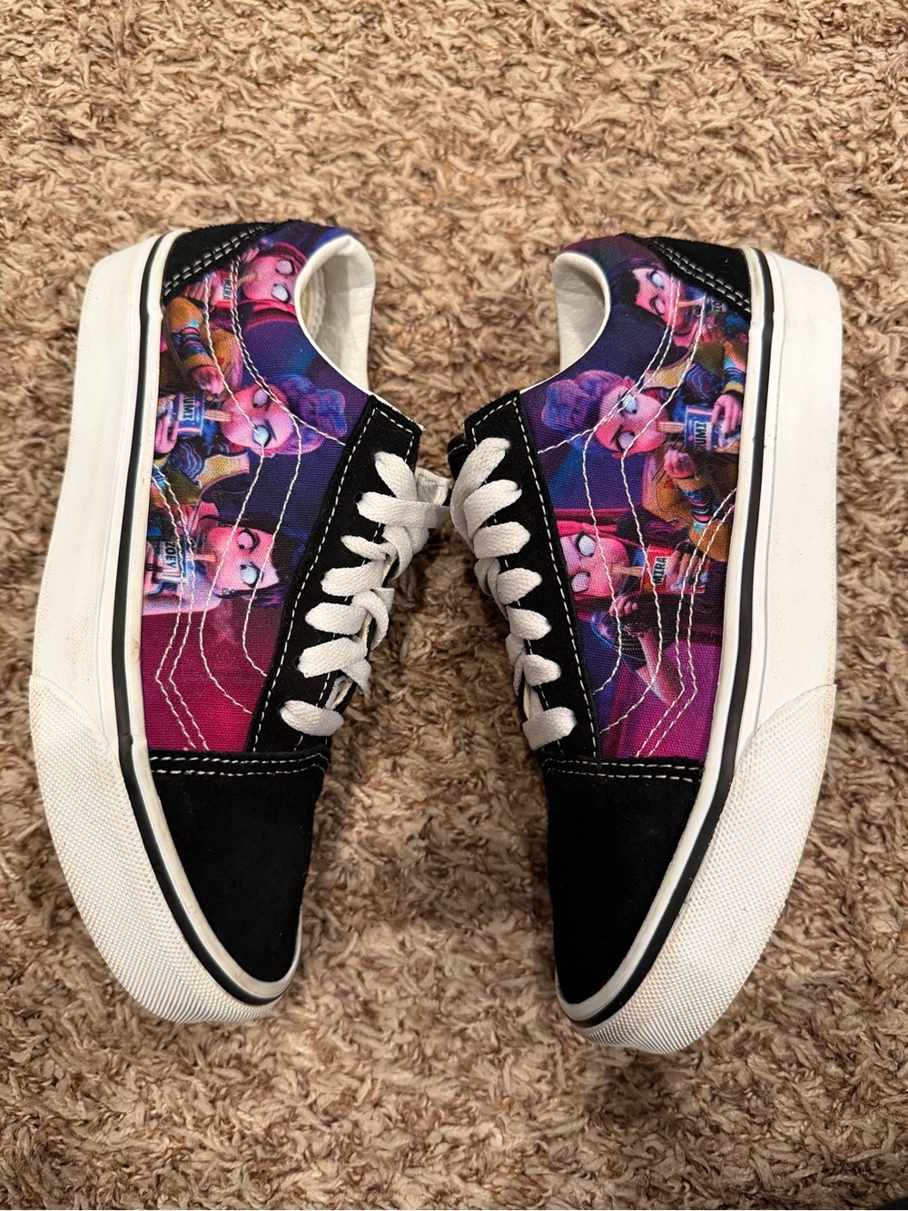 K-Pop Demon Hunter Vans sz 3.5 juniors